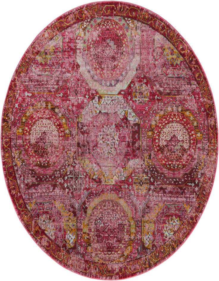 Detail image of 7' x 7' Santiago Round Rug