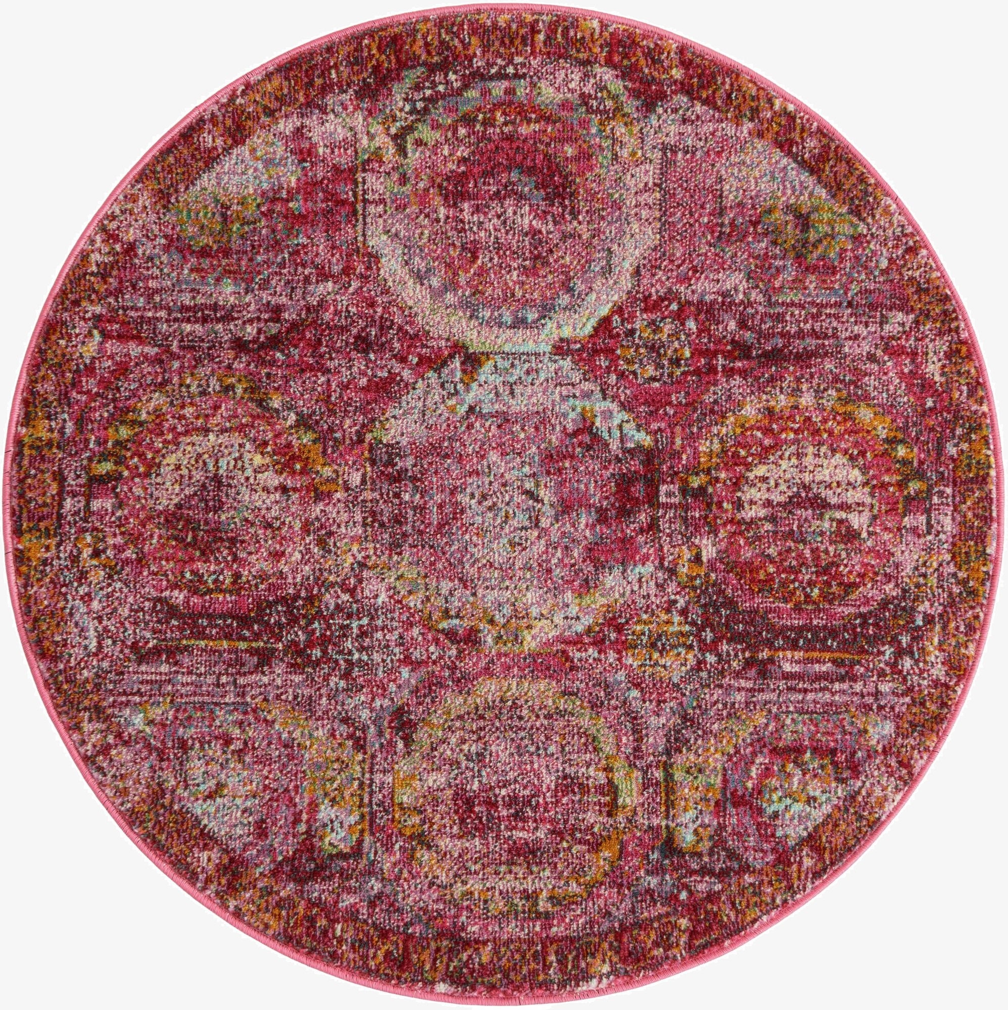 3' 3 x 3' 3 Santiago Round Rug