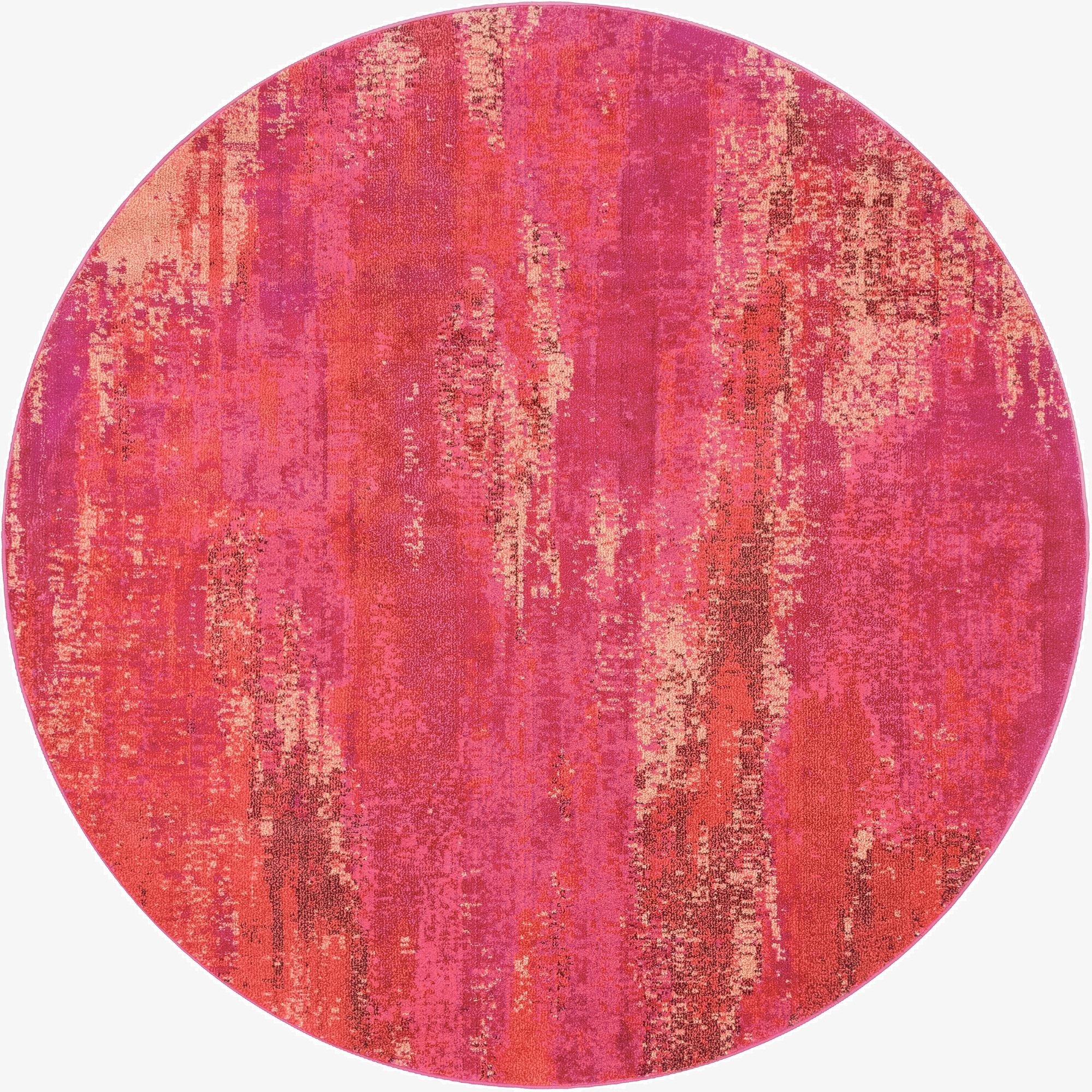 8' x 8' Washable Sevilla Round Rug