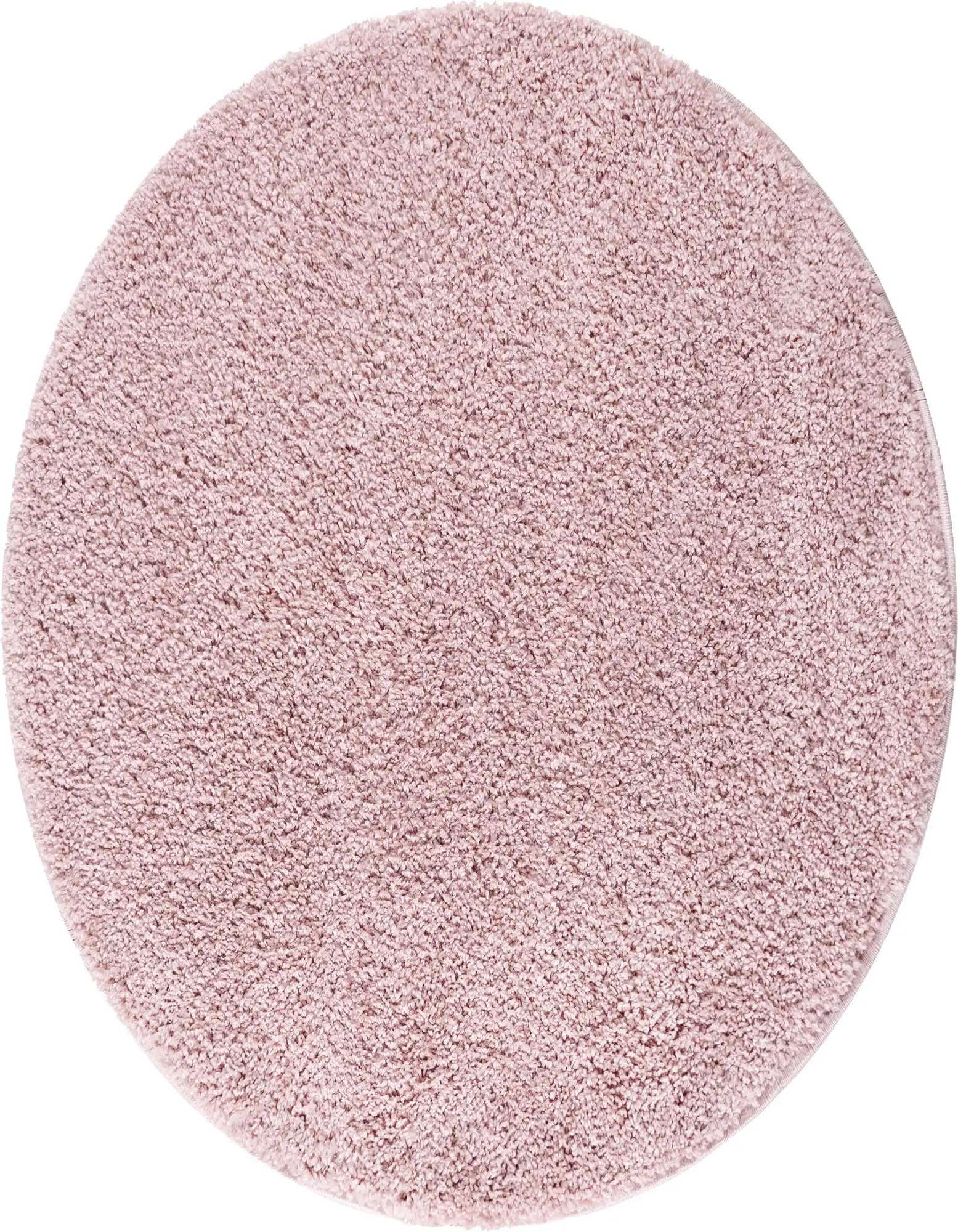 8' x 8' Soft Solid Shag Round Rug