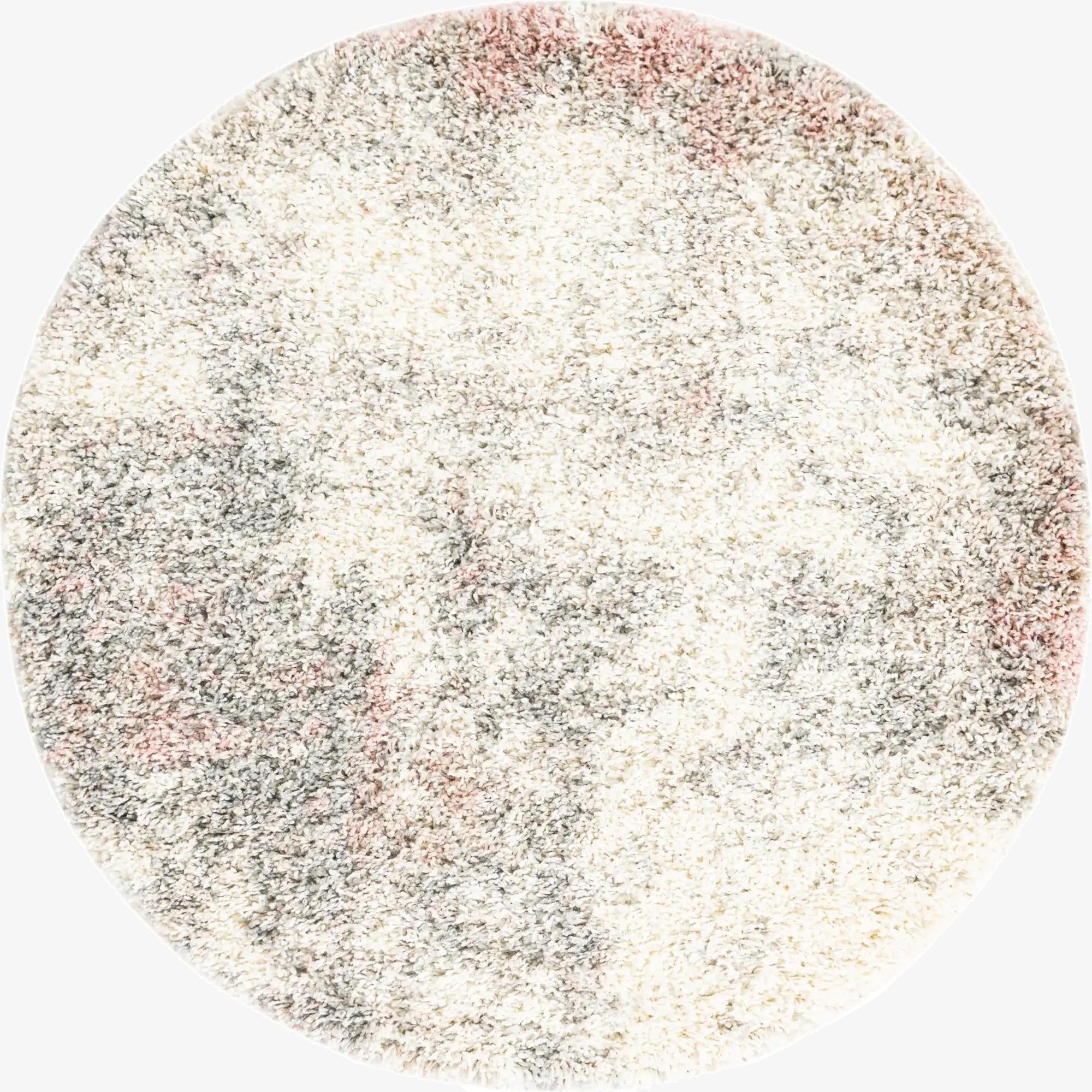 Primary image 3' 3 x 3' 3 Soft Touch Shag Round Rug