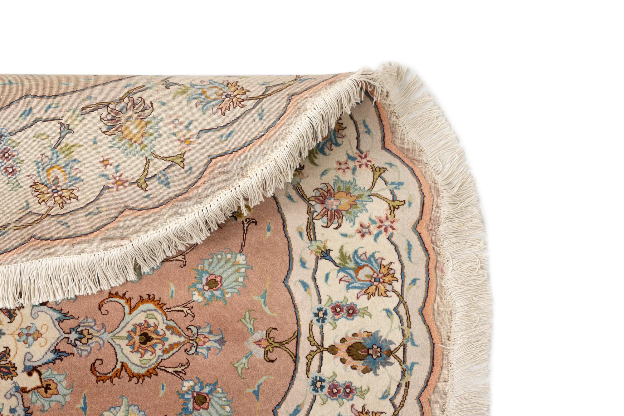 4' 10 x 4' 10 Tabriz Round Rug