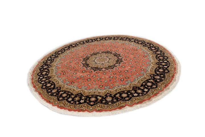 9' 10 x 9' 10 Tabriz Round Rug