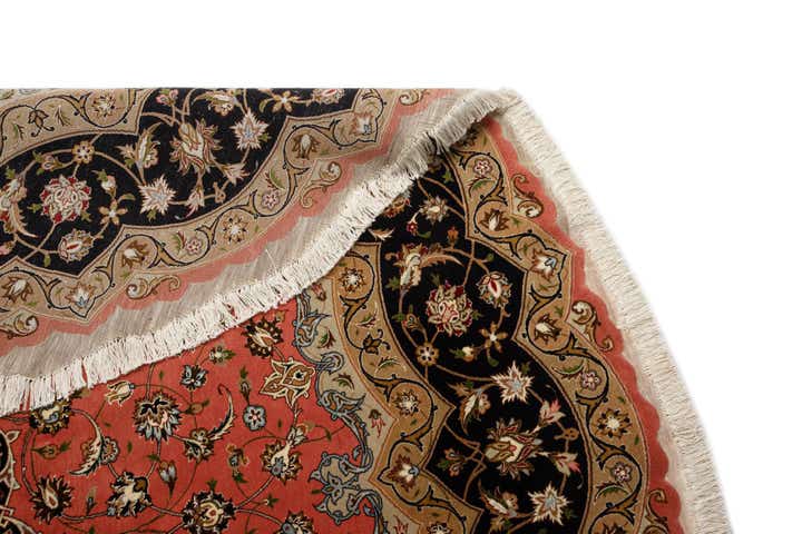 9' 10 x 9' 10 Tabriz Round Rug