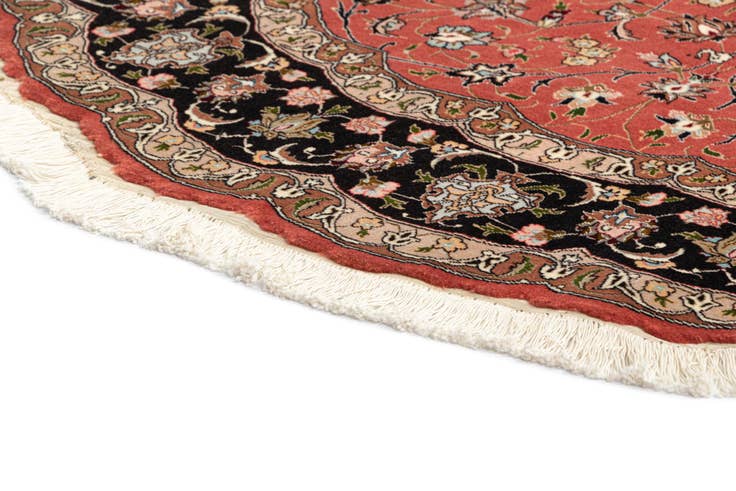 Detail image of 6' 11 x 6' 11 Tabriz Round Rug