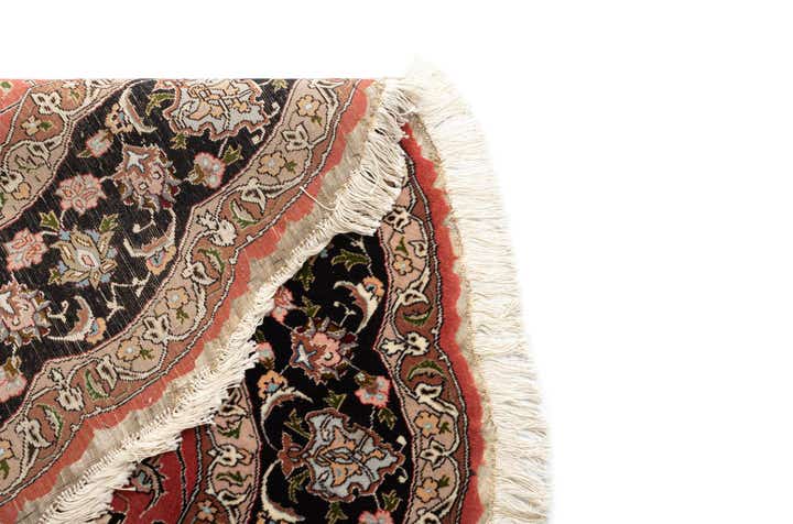 6' 11 x 6' 11 Tabriz Round Rug