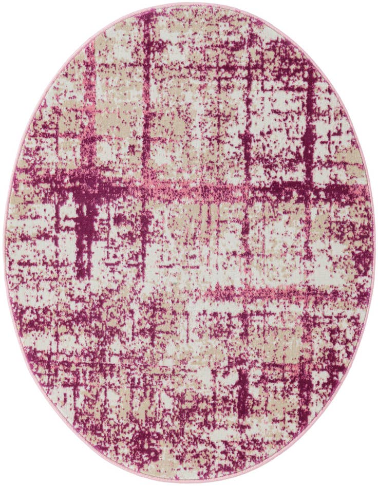 Detail image of 3' x 3' Uptown Lexington Avenue Round Rug