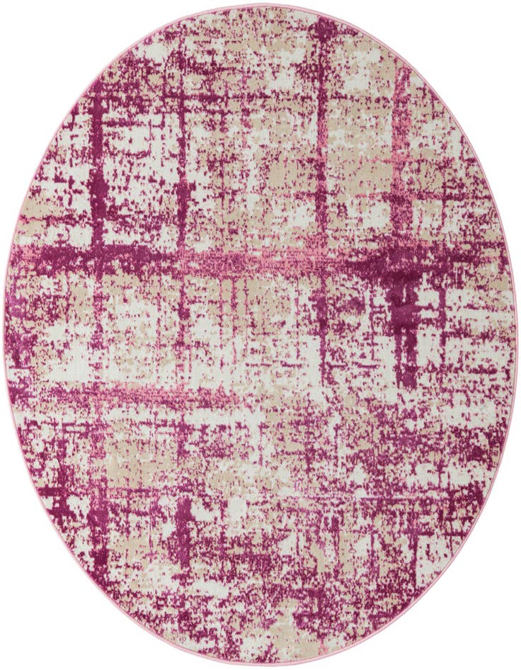 Detail image of 5' 3 x 5' 3 Uptown Lexington Avenue Round Rug