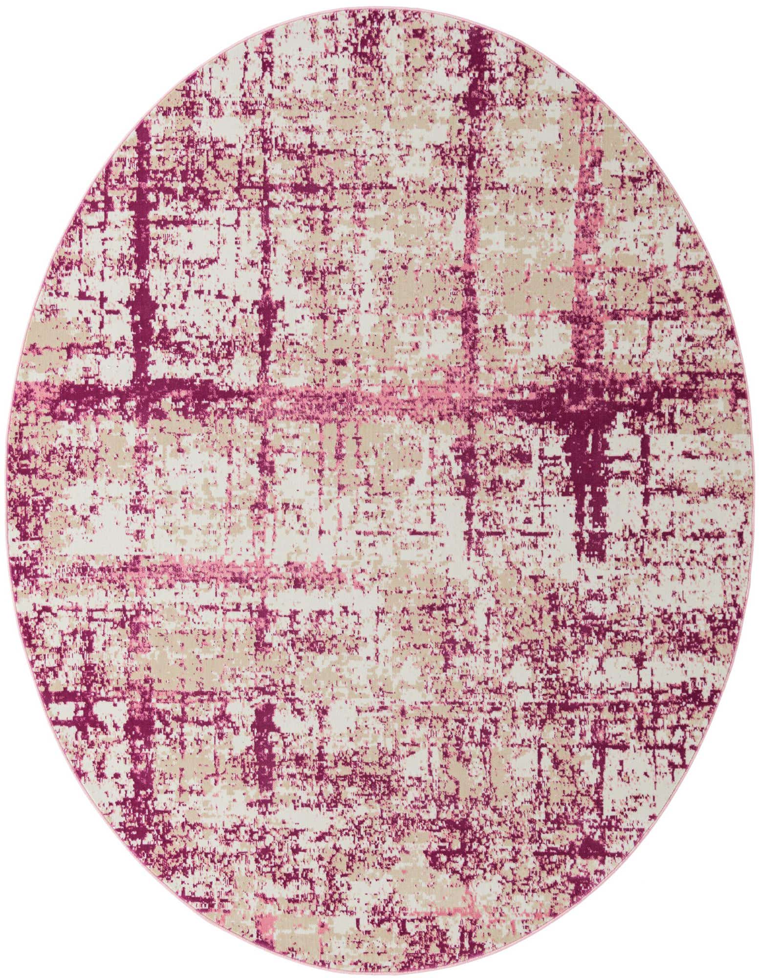 7' 10 x 7' 10 Uptown Lexington Avenue Round Rug