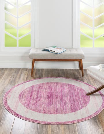 Jill Zarin 3' x 3' Uptown Yorkville Round Rug