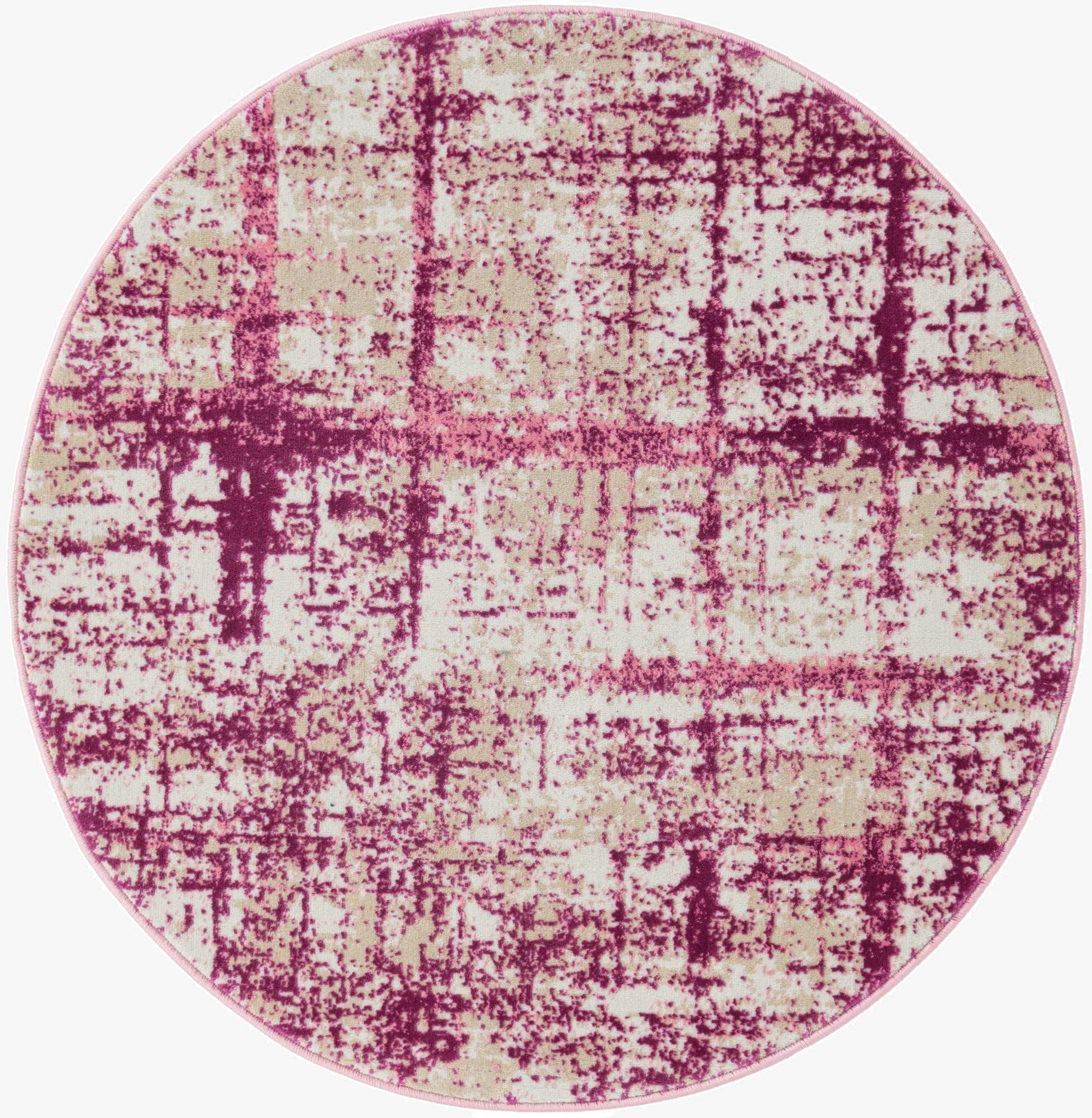 95cm x 95cm Uptown Lexington Avenue Round Rug