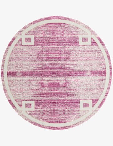 Pink Uptown Lenox Hill Round Rug