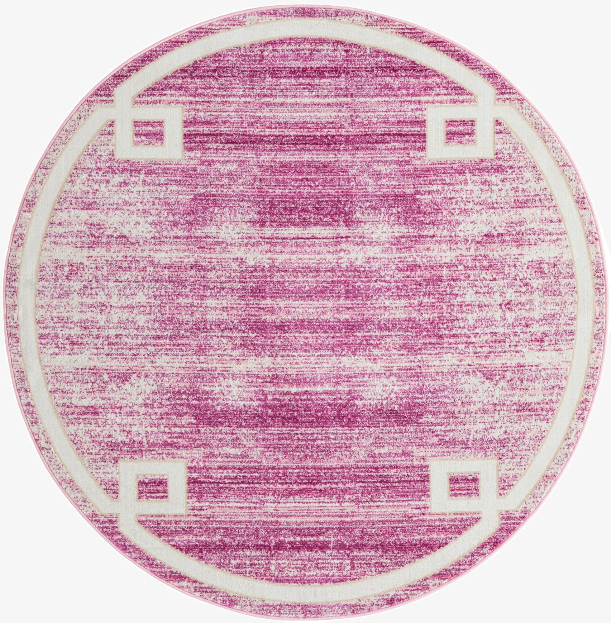 5' 3 x 5' 3 Uptown Lenox Hill Round Rug