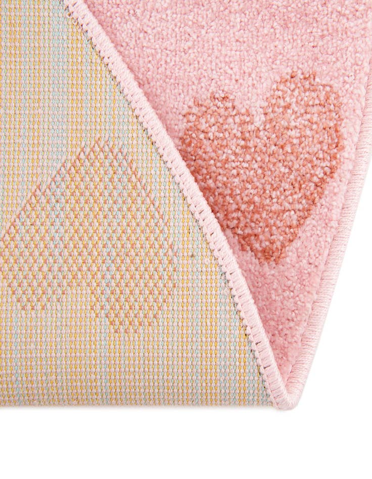 Detail image of 7' 10 x 7' 10 Cat Whimsy Kids Round Rug