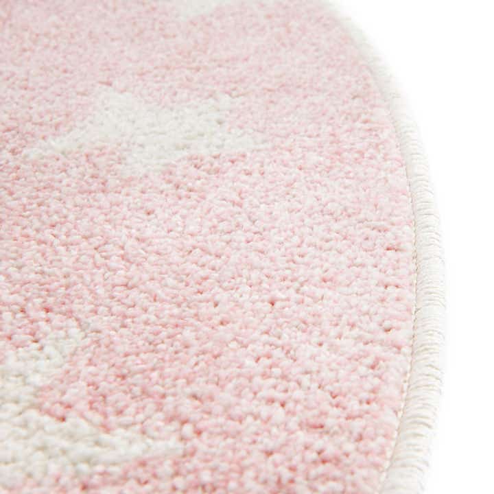 3' 3 x 3' 3 Stars Whimsy Kids Round Rug
