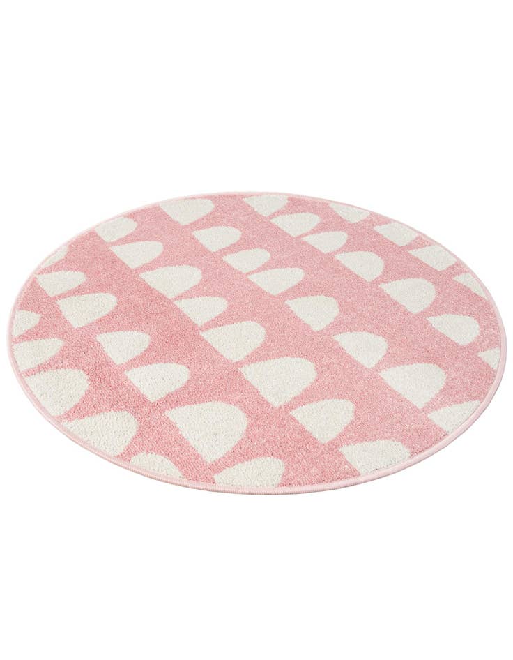 Detail image of 3' 3 x 3' 3 Whimsy Kids Round Rug