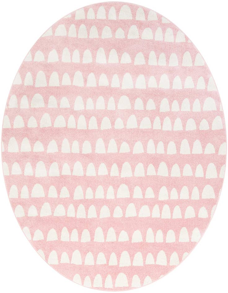 Detail image of 7' 10 x 7' 10 Whimsy Kids Round Rug