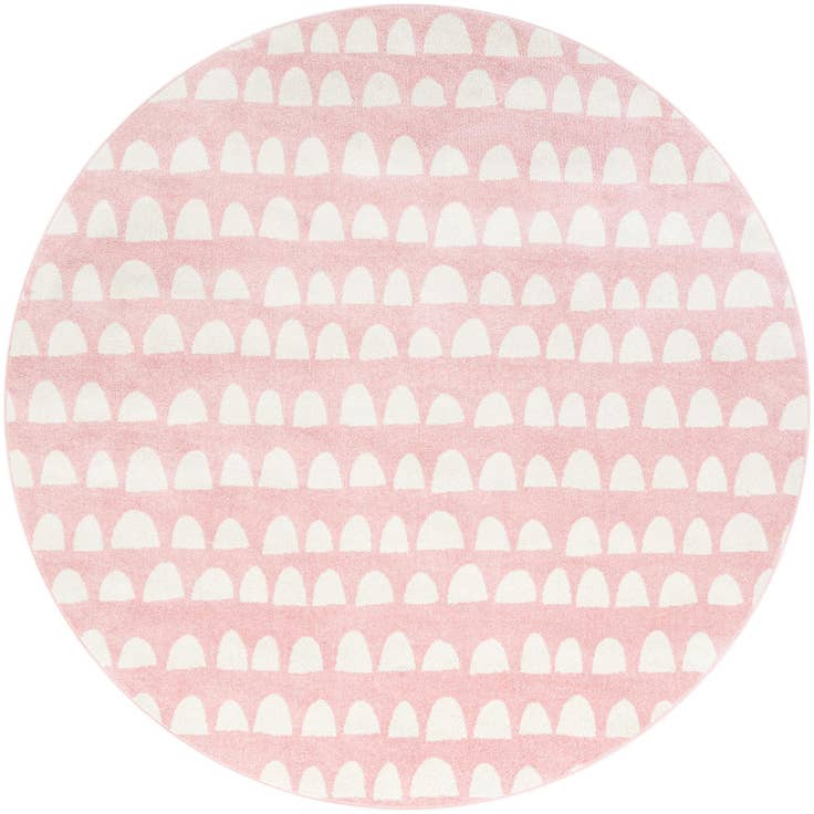 Detail image of 7' 10 x 7' 10 Whimsy Kids Round Rug
