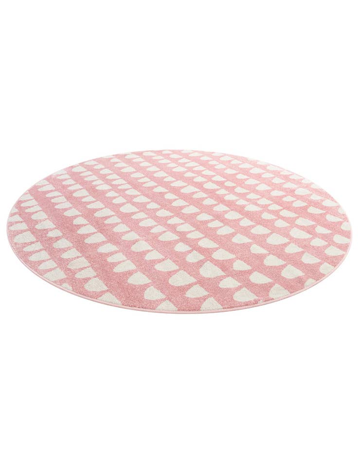Detail image of 7' 10 x 7' 10 Whimsy Kids Round Rug