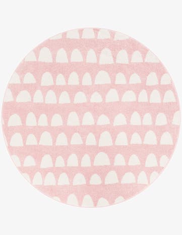 5' x 5' Whimsy Kids Round Rug