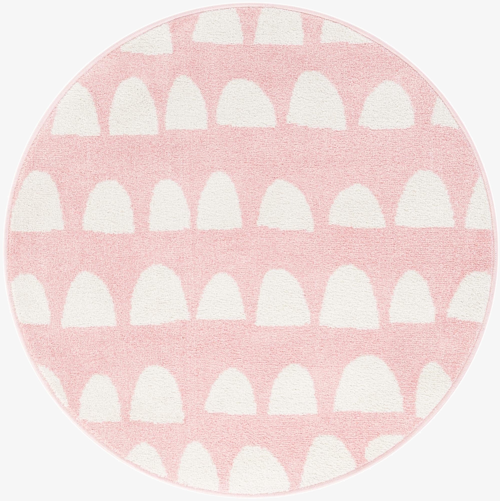 3' 3 x 3' 3 Whimsy Kids Round Rug