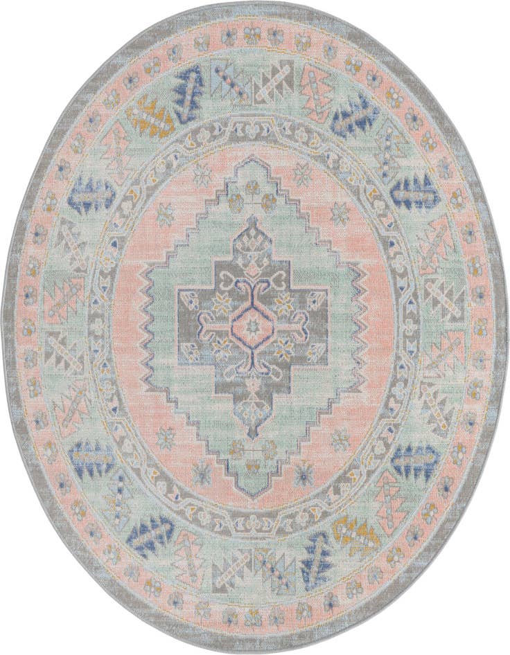 Detail image of 5' 3 x 5' 3 Whitney Round Rug