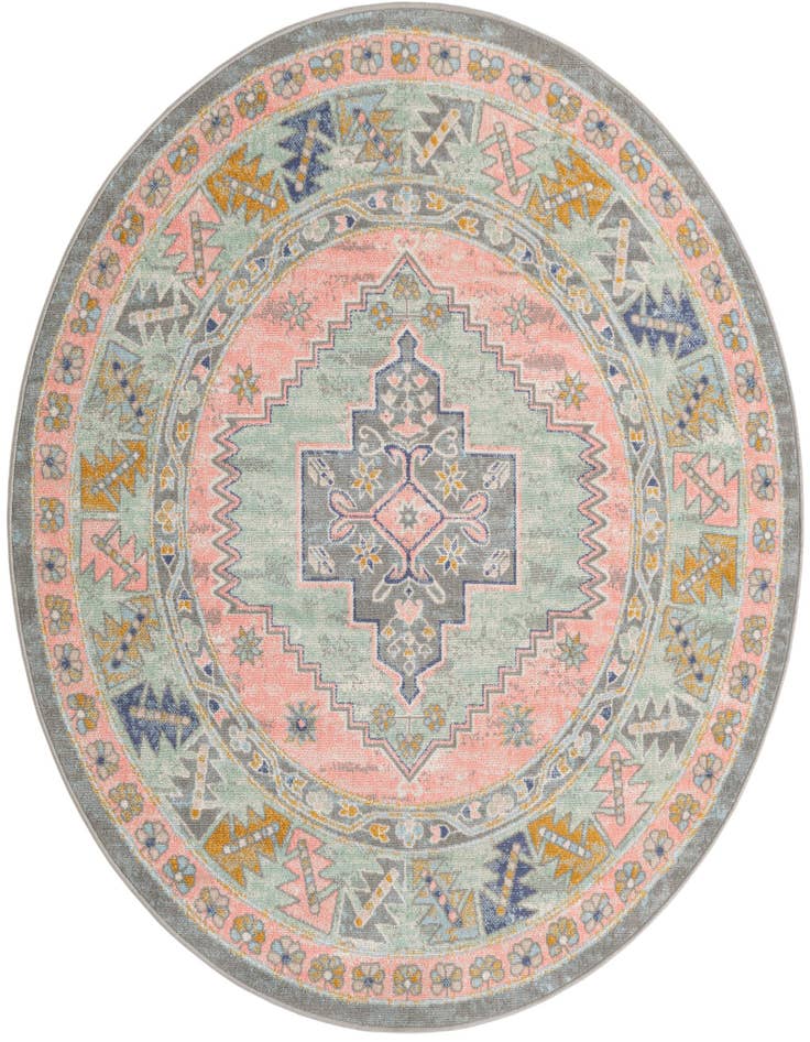 Detail image of 6' 1 x 6' 1 Whitney Round Rug