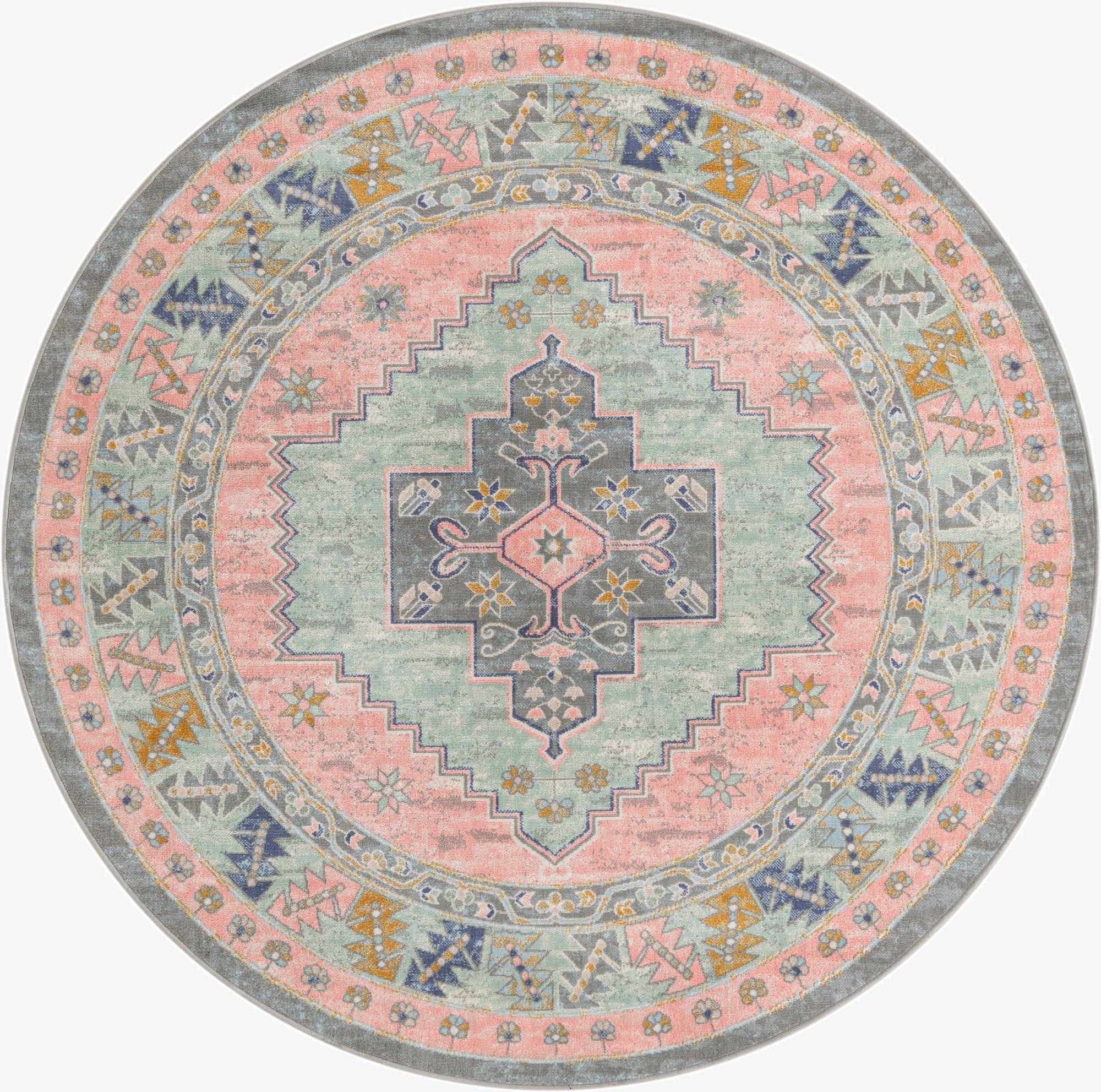 7' 10 x 7' 10 Whitney Round Rug