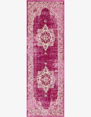 Pink Amulet Runner Rug