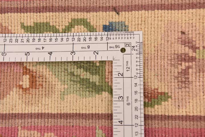 2' 10 x 11' 5 Hand Knotted Antique Finish Wool Runner Rug