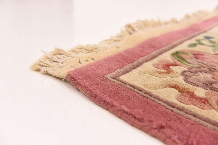 2' 10 x 11' 5 Hand Knotted Antique Finish Wool Runner Rug