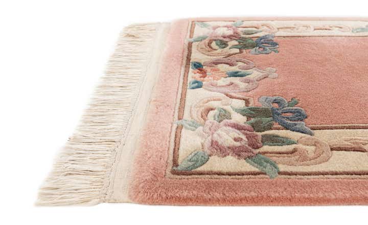 70cm x 320cm Hand Knotted Antique Finish Wool Runner Rug