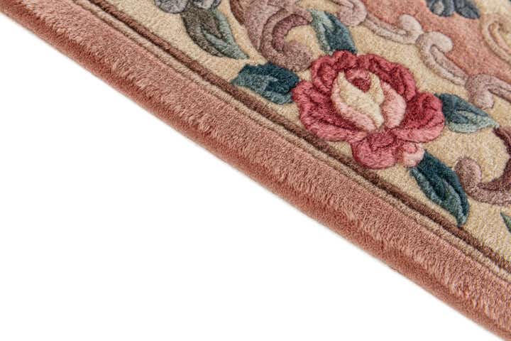 70cm x 320cm Hand Knotted Antique Finish Wool Runner Rug