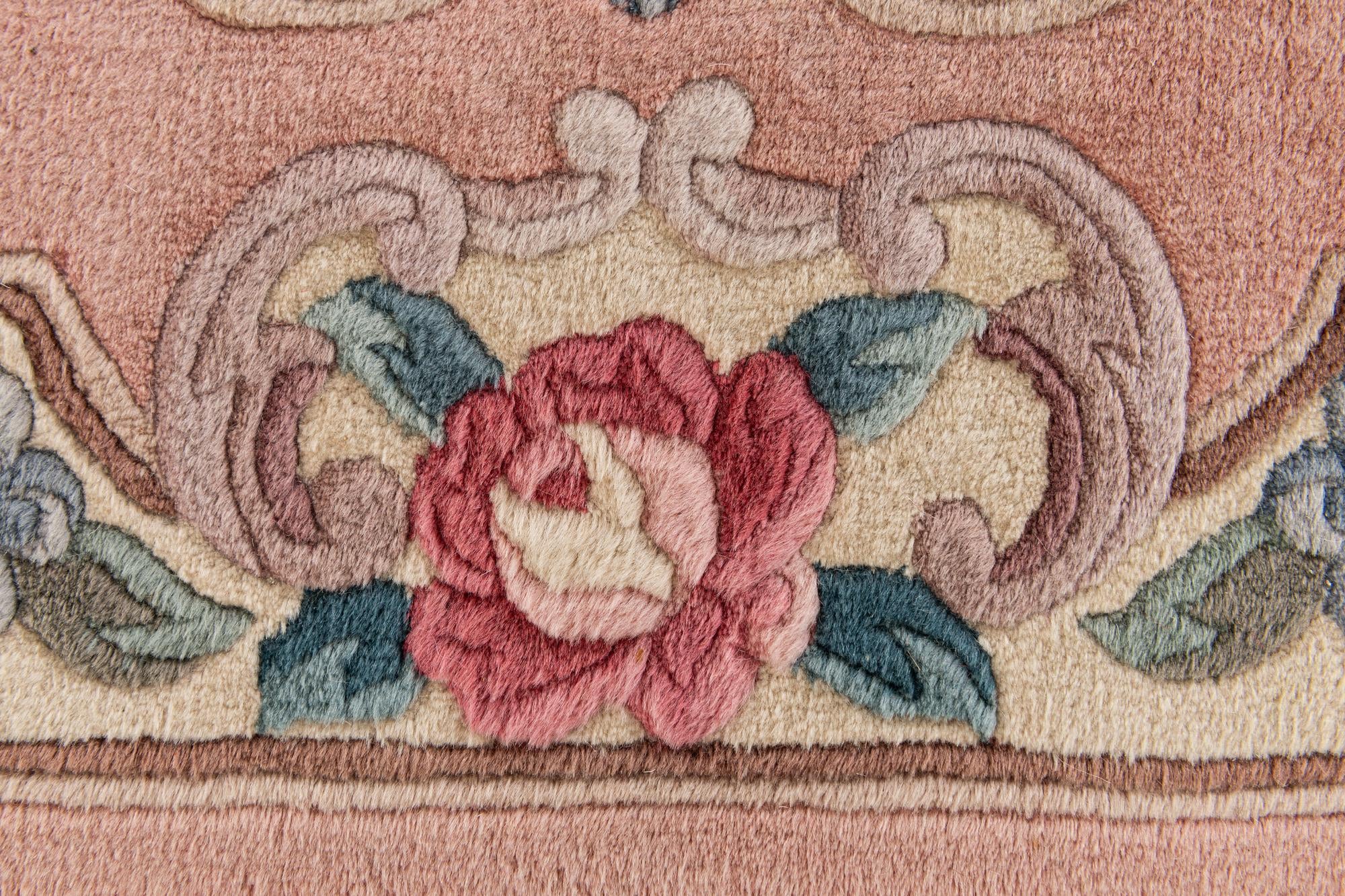 70cm x 320cm Hand Knotted Antique Finish Wool Runner Rug