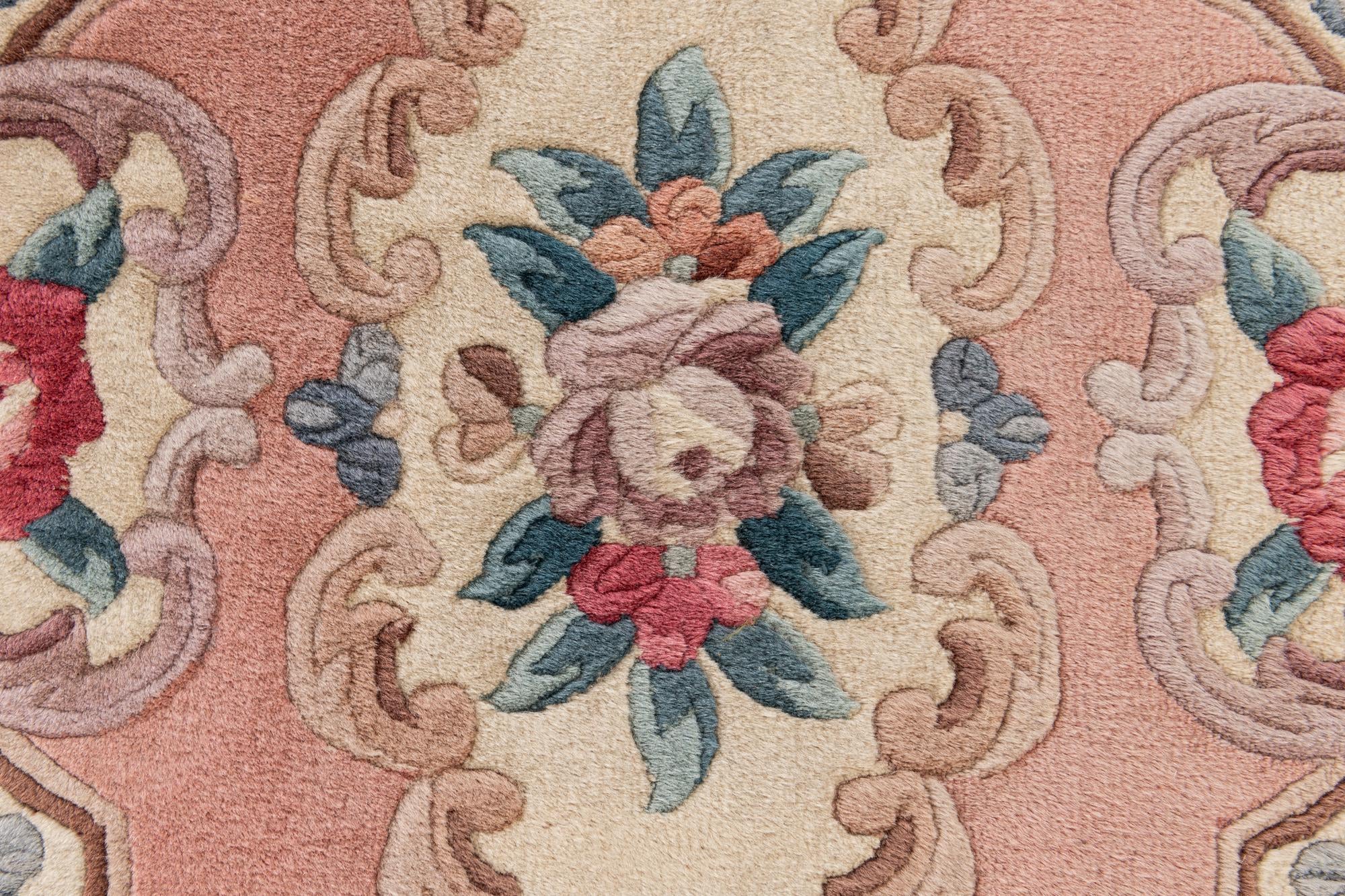 70cm x 320cm Hand Knotted Antique Finish Wool Runner Rug