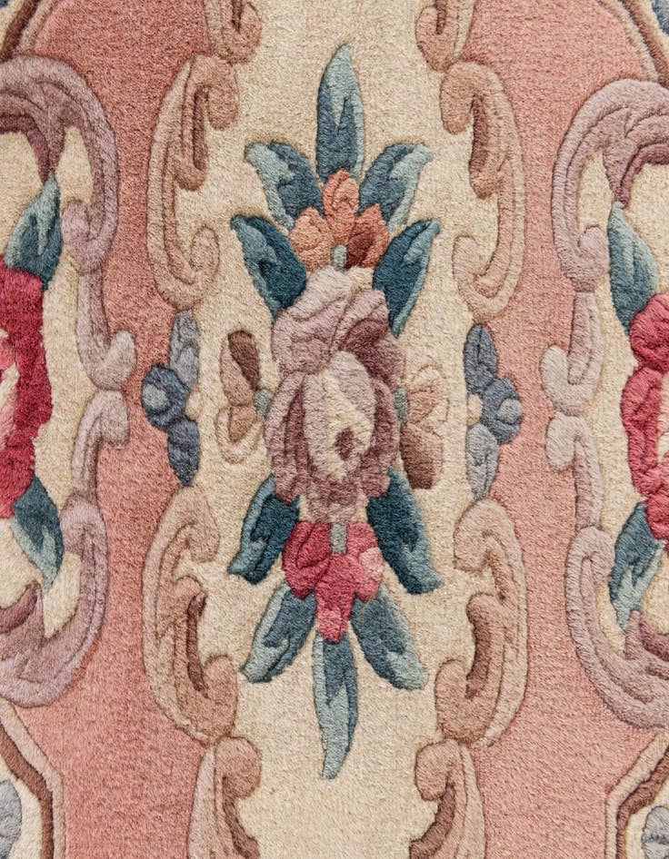 Detail image of 2' 4 x 10' 5  Hand Knotted Antique Finish Wool Runner Rug