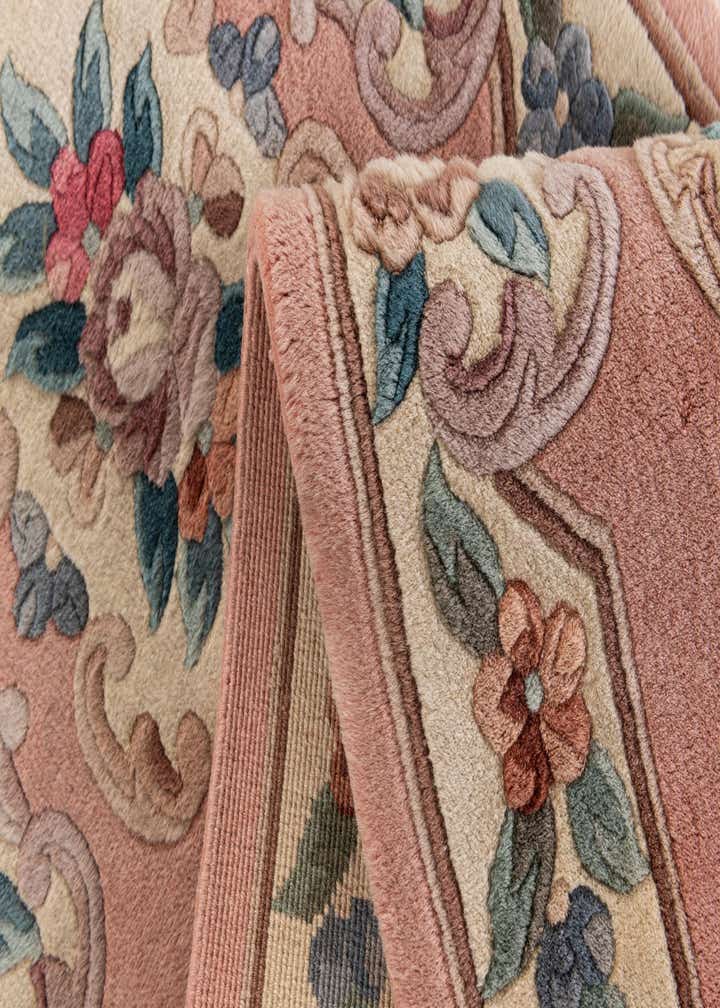 2' 4 x 10' 5 Hand Knotted Antique Finish Wool Runner Rug