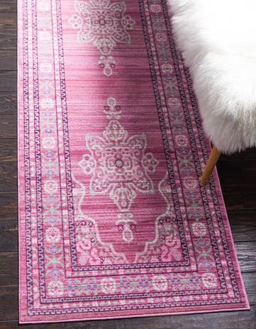 2' 7 x 10' Aqua Runner Rug