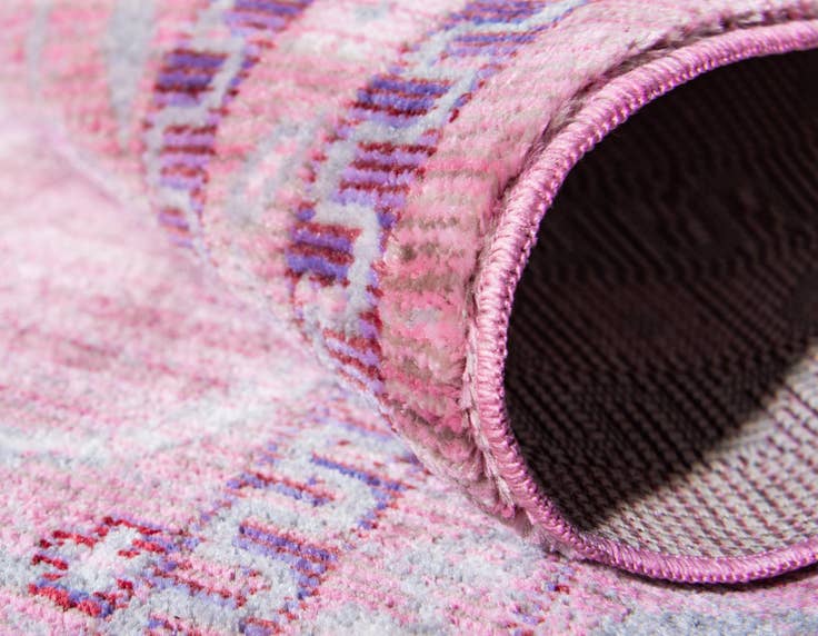 Detail image of 2' 7 x 10' Aqua Runner Rug