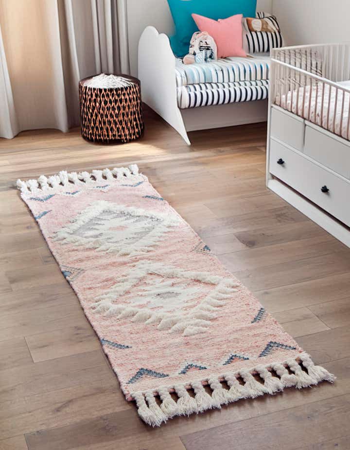 2' 2 x 6' 1 Hand Woven Arizona Wool Runner Rug