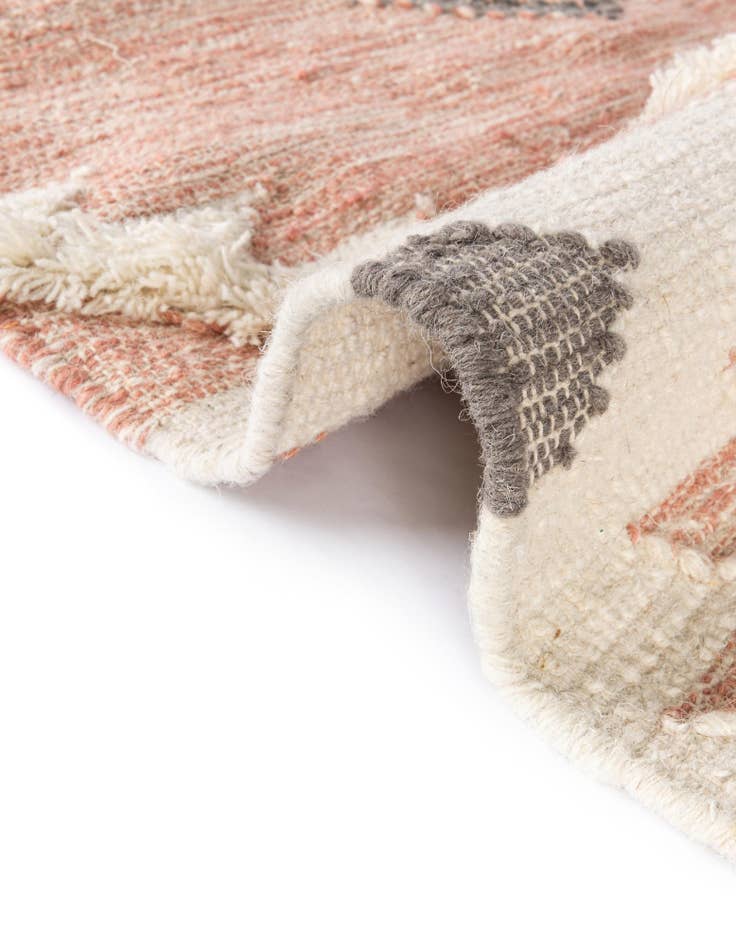 Detail image of 2' 2 x 6' 1  Hand Woven Arizona Wool Runner Rug