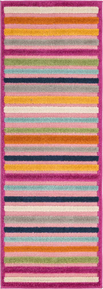 2' x 6' Easy-Clean Aruba Indoor / Outdoor Runner Rug