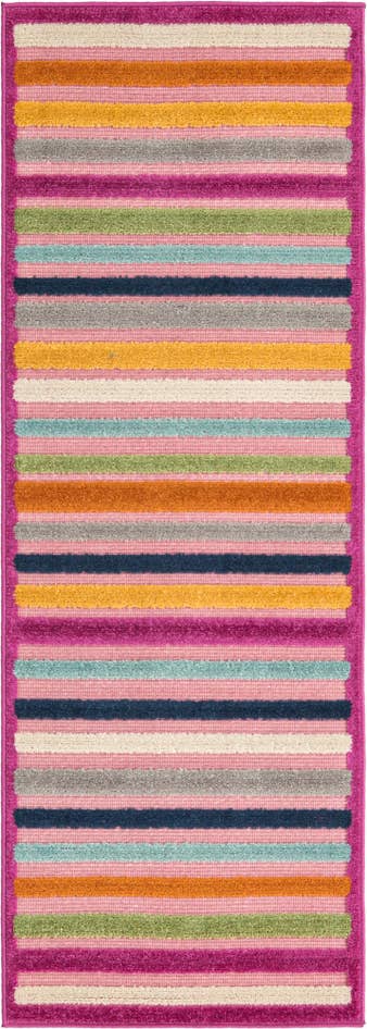Detail image of 2' x 6' Easy-Clean Aruba Indoor / Outdoor Runner Rug