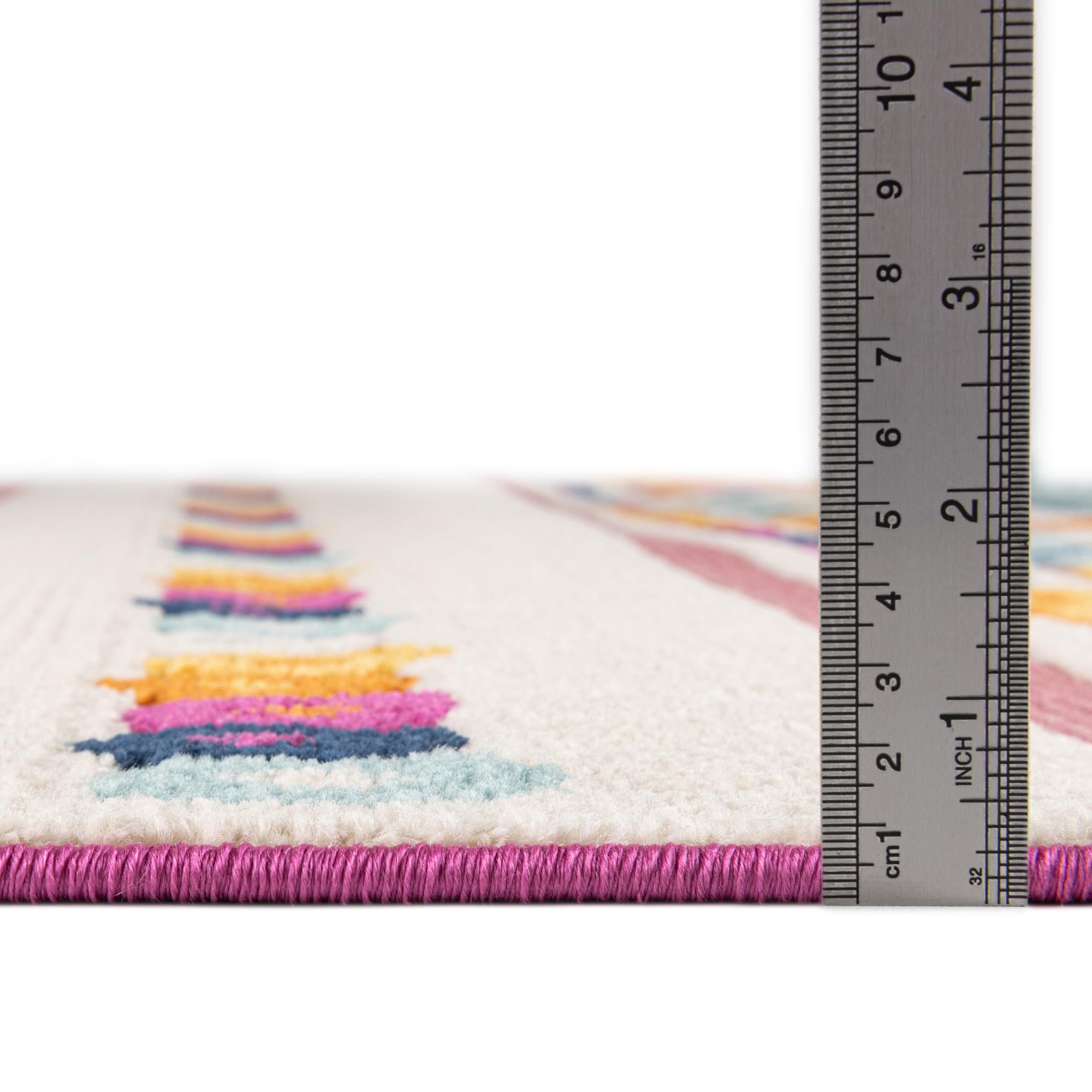 2' x 10' Easy-Clean Aruba Indoor / Outdoor Runner Rug