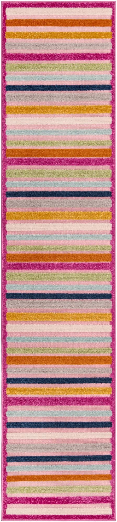2' x 10'  Washable Aruba Indoor / Outdoor Runner Rug