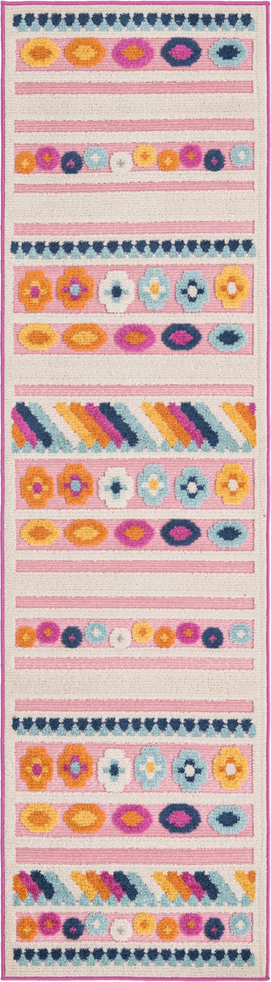 2' x 8'  Washable Aruba Indoor / Outdoor Runner Rug