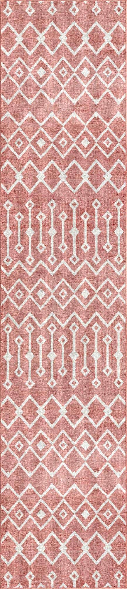 2' 7 x 12' Bohemian Trellis Runner Rug
