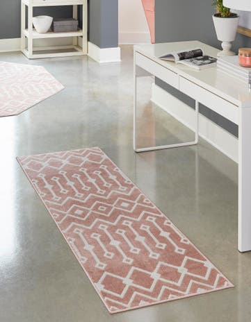 2' x 6' Bohemian Trellis Runner Rug