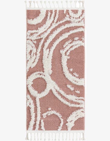 Pink Boho Runner Rug