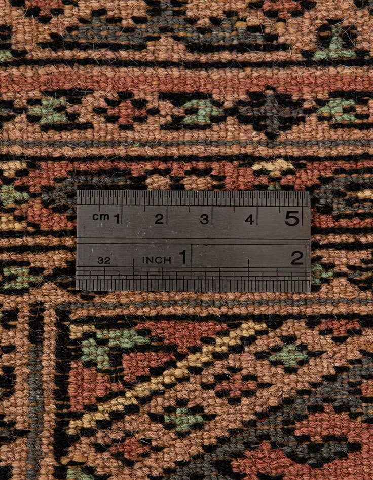 Detail image of 2' 1 x 6' 5  Hand Knotted Bokhara Oriental Wool Runner Rug